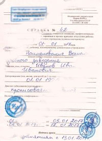 Справка 095 у Справка 095 у